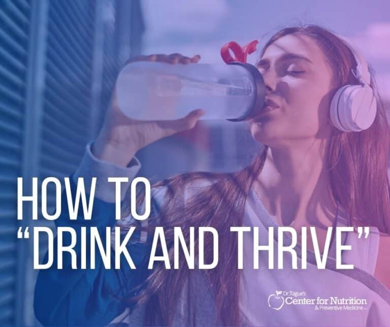 How to Drink and Thrive