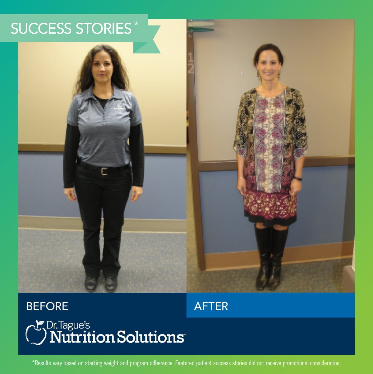 Christina lost 38lbs. on Dr. Tague's Program!