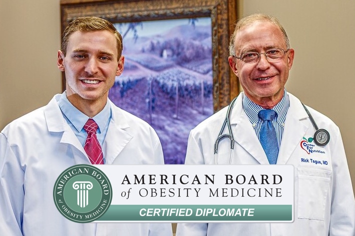 Dr. Rick Tague and Dr. Caleb Tague, Board Certified, American Board of Obesity Medicine