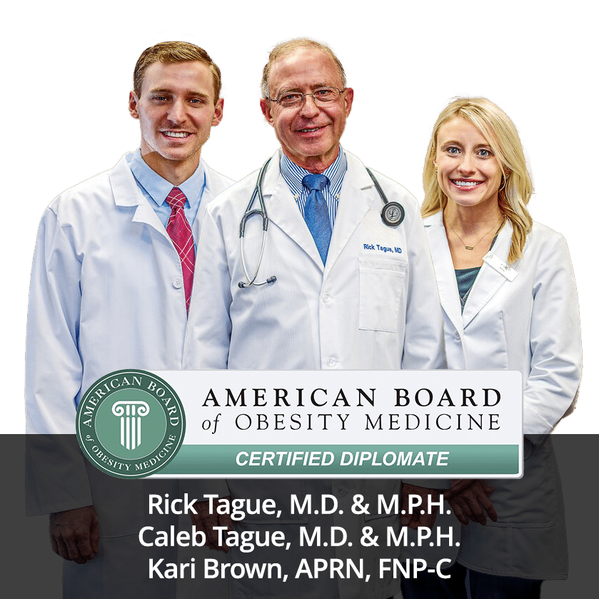 Kansas City & Topeka Board-Certified Experts in Medical Weight Loss - Rick Tague, MD & MPH and Caleb Tague, MD & MPH