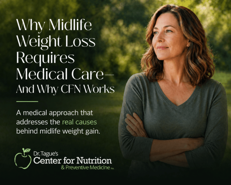 Why Midlife Weight Loss Requires Medical Care—And Why CFN Works